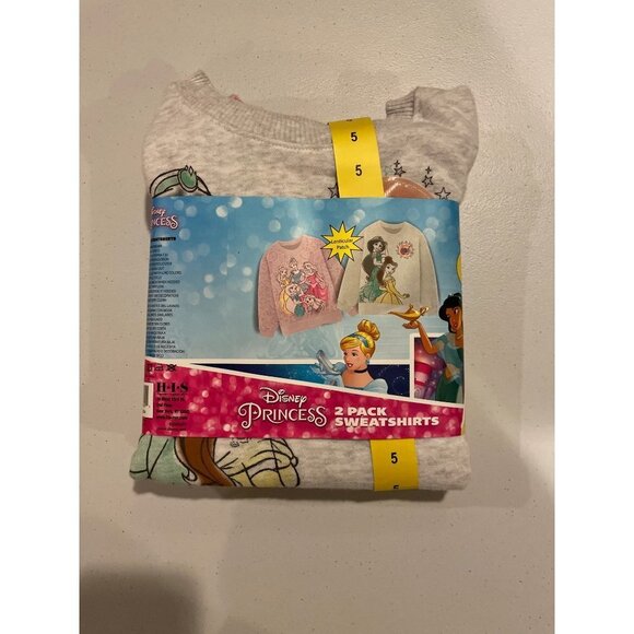Disney Princess Kids' 2-pack Sweatshirt - Picture 2 of 3